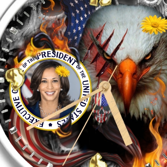 Kamal Harris led lights clock - Picture 5 of 5